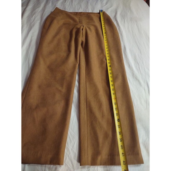 Unbranded Business Casual Dress Pants Size 14 Brown - Picture 5 of 10